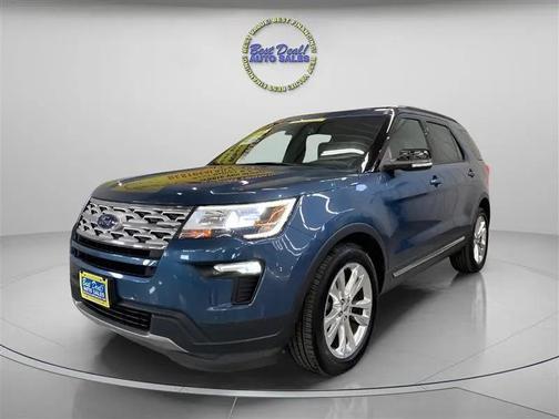Blue Metallic 2019 Ford Explorer XLT