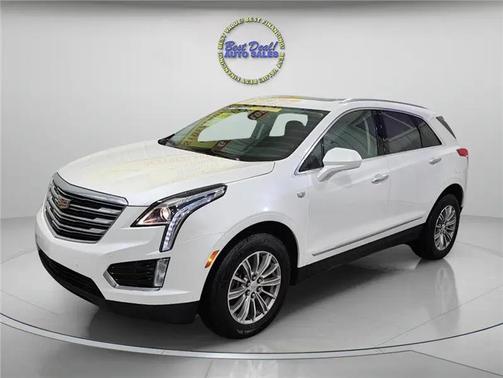Pearl White 2018 Cadillac XT5 Luxury