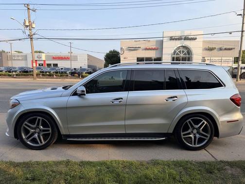 Silver 2017 Mercedes-Benz GLS 550 Base 4MATIC