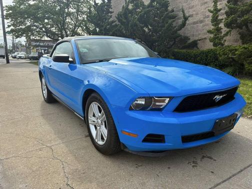 Blue 2011 Ford Mustang V6