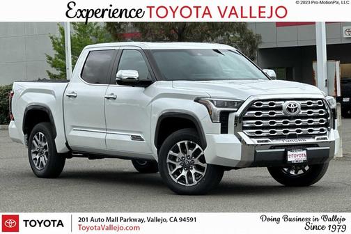 Wind Chill Pearl 2026 Toyota Tundra 1794 Edition