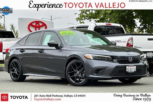 Meteorite Gray Metallic 2024 Honda Civic Sport