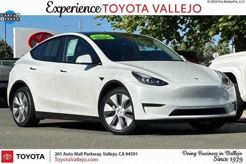 Pearl White Multi-Coat 2021 Tesla Model Y Long Range Dual Motor All-Wheel Drive