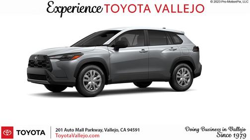 Sonic Silver 2026 Toyota Corolla Cross L