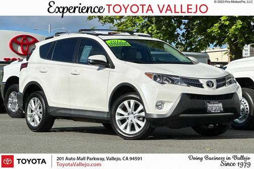 Blizzard Pearl 2013 Toyota RAV4 Limited