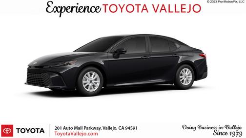 Midnight Black Metallic 2026 Toyota Camry LE