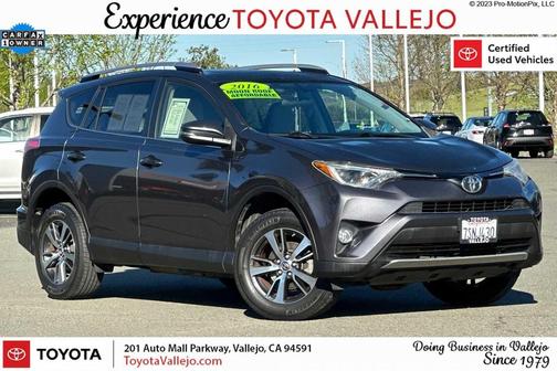 Magnetic Gray Metallic 2016 Toyota RAV4 XLE