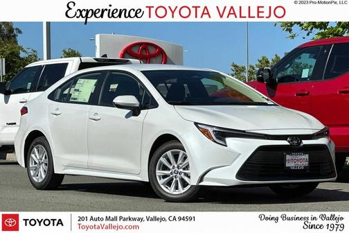 Wind Chill Pearl 2026 Toyota Corolla Hybrid LE