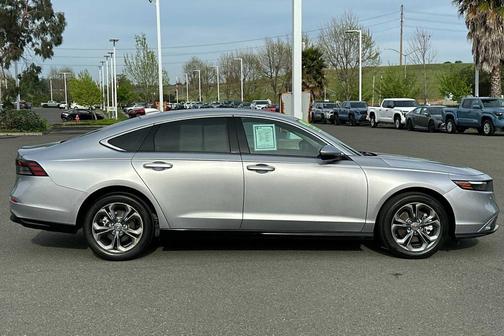 Solar Silver Metallic 2024 Honda Accord Hybrid EX-L