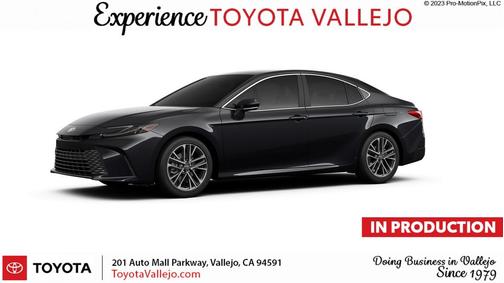 Midnight Black Metallic 2026 Toyota Camry XLE