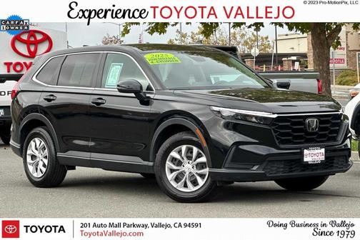 Crystal Black Pearl 2025 Honda CR-V LX AWD