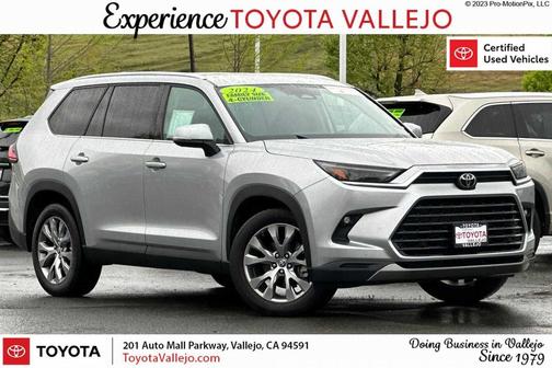 Celestial Silver Metallic 2024 Toyota Grand Highlander Limited