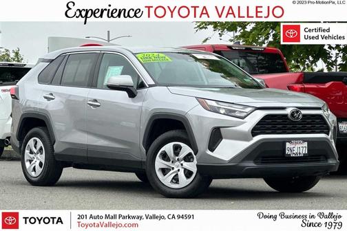 Silver Sky Metallic 2024 Toyota RAV4 LE