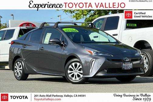 Magnetic Gray Metallic 2019 Toyota Prius XLE