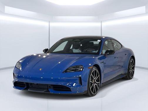 Neptune Blue 2026 Porsche Taycan 4