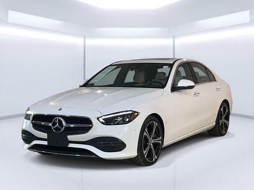 White 2025 Mercedes-Benz C-Class C 300