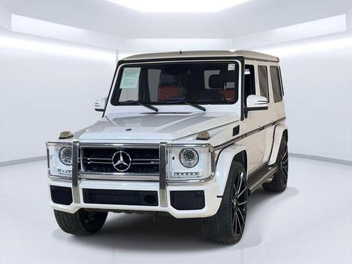 Polar White 2015 Mercedes-Benz G-Class 4MATIC