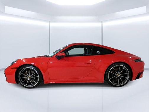 Lava Orange 2021 Porsche 911 Carrera 4S