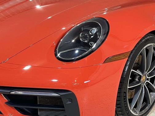 Lava Orange 2021 Porsche 911 Carrera 4S