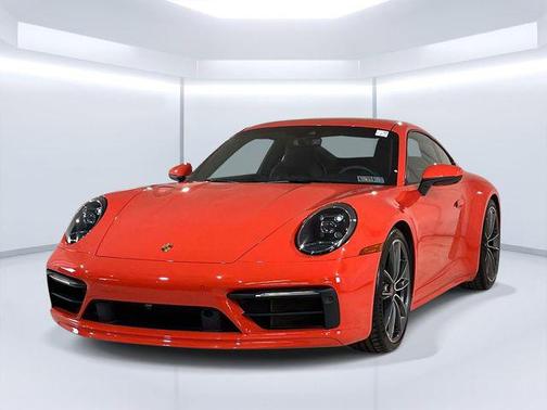 Lava Orange 2021 Porsche 911 Carrera 4S