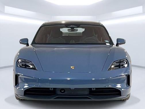 Blue 2026 Porsche Taycan 4