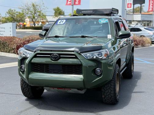 Army Green 2021 Toyota 4Runner Trail Special Edition
