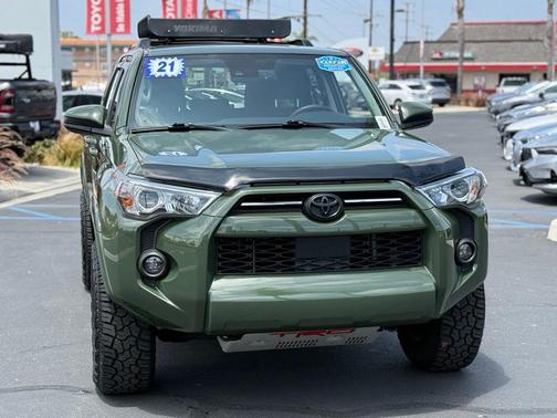 Army Green 2021 Toyota 4Runner Trail Special Edition