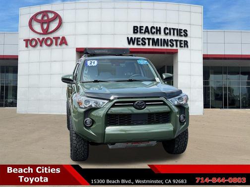 Army Green 2021 Toyota 4Runner Trail Special Edition