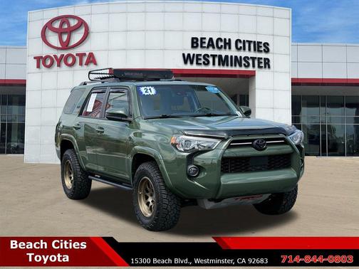 Army Green 2021 Toyota 4Runner Trail Special Edition