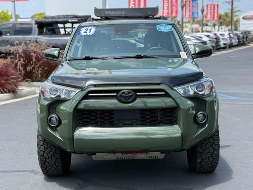 Army Green 2021 Toyota 4Runner Trail Special Edition