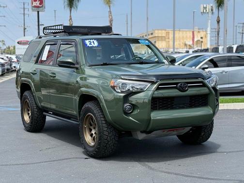 Army Green 2021 Toyota 4Runner Trail Special Edition