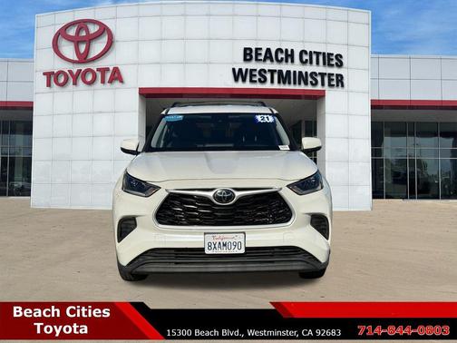 Blizzard Pearl 2021 Toyota Highlander L