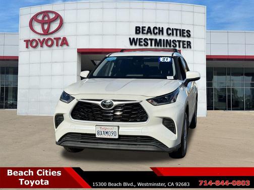 Blizzard Pearl 2021 Toyota Highlander L