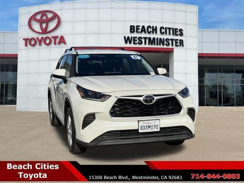 Blizzard Pearl 2021 Toyota Highlander L