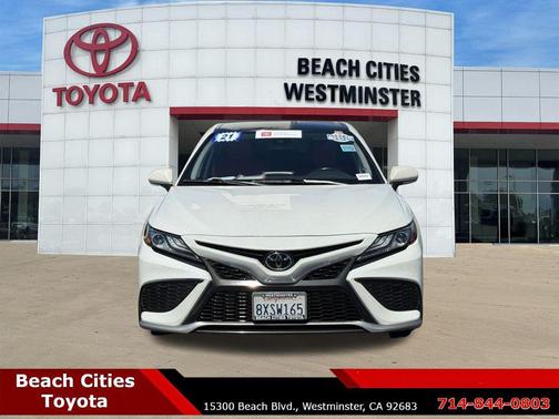 Wind Chill Pearl 2021 Toyota Camry XSE