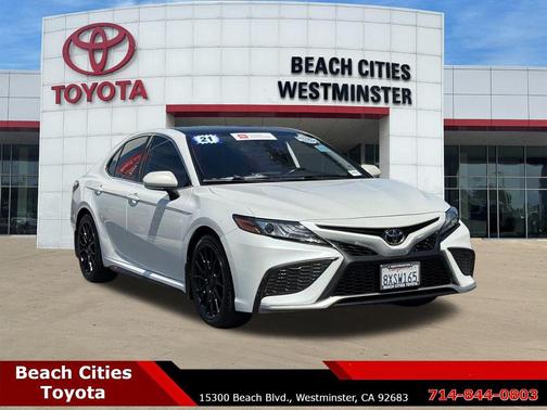Wind Chill Pearl 2021 Toyota Camry XSE