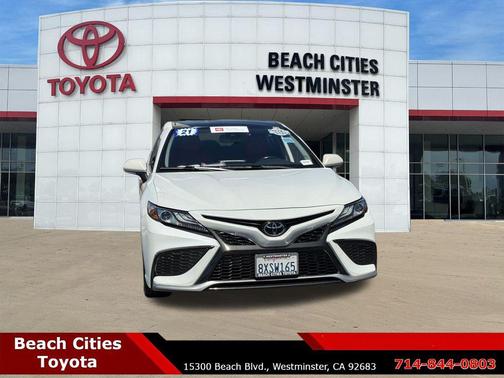 Wind Chill Pearl 2021 Toyota Camry XSE