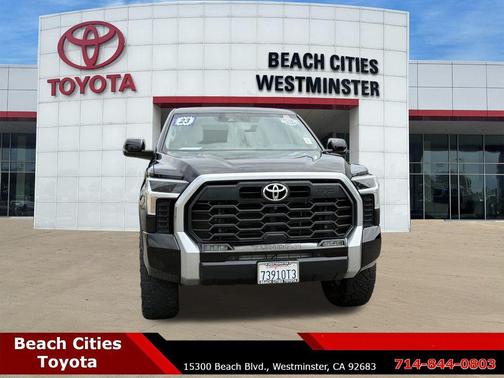 Midnight Black Metallic 2023 Toyota Tundra Limited
