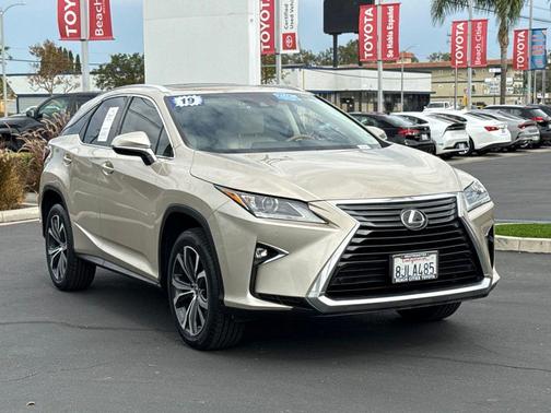 Satin Cashmere Metallic 2019 Lexus RX 350 Base