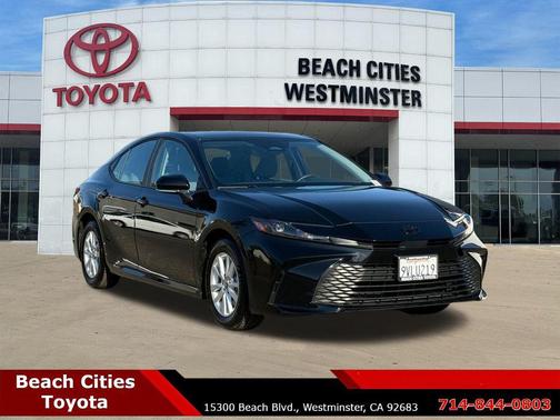 Black 2025 Toyota Camry LE