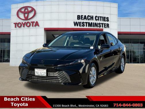 Black 2025 Toyota Camry LE