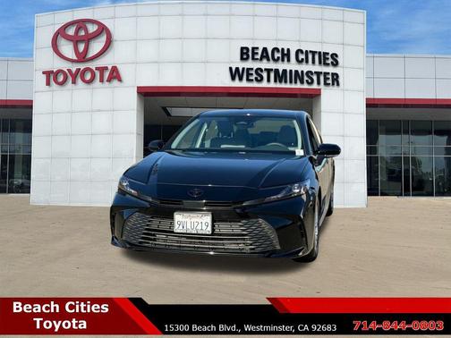 Black 2025 Toyota Camry LE