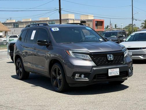 Modern Steel Metallic 2020 Honda Passport AWD Elite