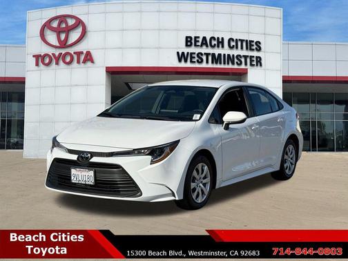 Ice Cap 2025 Toyota Corolla LE