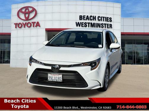 Ice Cap 2025 Toyota Corolla LE