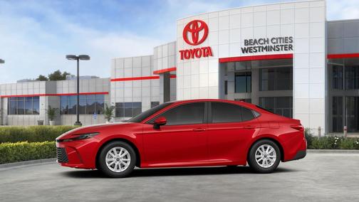 Supersonic Red 2026 Toyota Camry LE