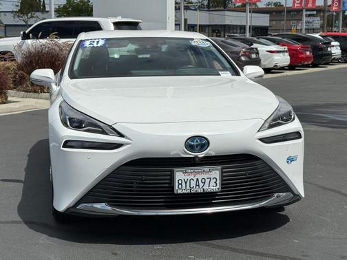 Oxygen White 2021 Toyota Mirai Base