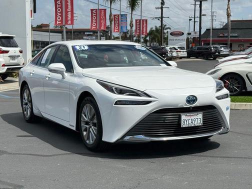 Oxygen White 2021 Toyota Mirai Base