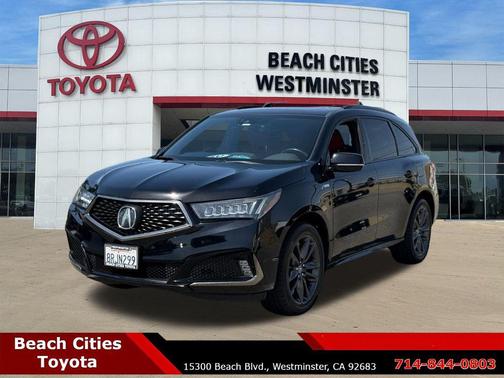 Majestic Black Pearl 2020 Acura MDX 3.5L Technology & A-Spec Pkgs