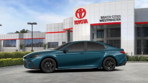Teal 2026 Toyota Camry SE